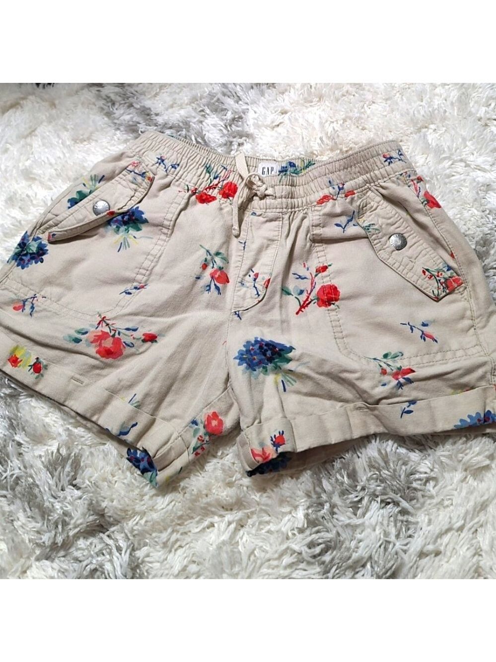 Gap Kids Girls Floral Shorts